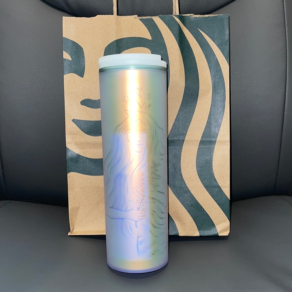 NWT - Starbucks Summer ‘21 - Iridescent rainbow
